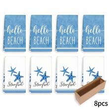 2/4/6pcs/Set, Lap Piring, Lap Dapur, Lap Tangan Kamar Mandi Tema Kartun Laut Modern, Lap Tangan Lembut, Desain Bintang Laut dan Kerang, Dapat Dicuci dengan Mesin, Lap Tangan Persegi Panjang, Cocok untuk Perlengkapan Pesta Pantai, Hadiah Rumah untuk Ibu, Hadiah Pesta Rumah Baru, Kain Pembersih Dapur yang Dapat Digunakan Kembali untuk Dekorasi Dapur Rumah - MultiWarna - View 17