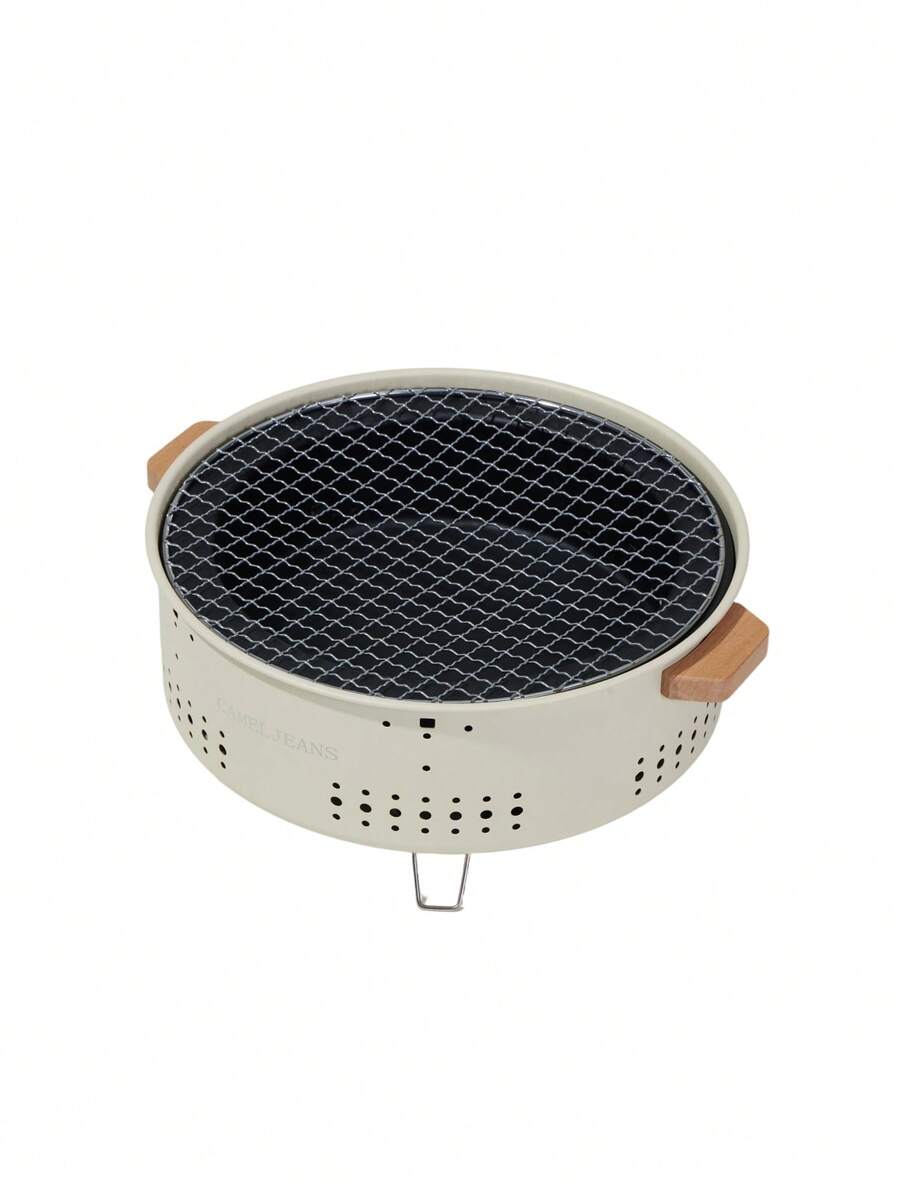 CAMEL CROWN Indoor Fire Pit Tea Roasting Set, Household Barbecue Stove, Outdoor Grill For Meat & Milk Roasting - Beige - View 1