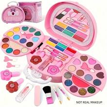 1pc Plastic Dress-Up Toy, Non-Smudge Children's Pretend Play Costume Set, Girls Dress-Up, Princess Handbag, Pretend Play Costume Set, Children's Birthday Gift, Not Real Cosmetics - Multicolor - View 13