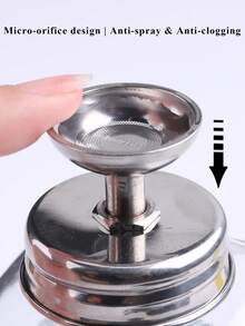 180ML Refillable Glass Pump Bottle With Stainless Steel Pump Head, Leak-Proof Liquid Dispenser, Suitable For Nail Polish Remover, Alcohol And Other Liquids, Essential Nail Care Supplies For Nail Salon And Home DIY - Multicolor - View 4