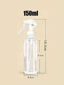 雛菊圖案按壓式高壓噴霧瓶 150/300/500ml 化妝水容器 高壓連續自動真空霧化噴瓶 透明 PET 可補充旅行噴瓶 髮用與面部噴霧 可重複填充 造型美髮工具 返校季 旅行必備 教師禮物 - 彩色 - 查看 10