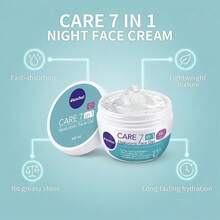 danche Koleksi Krim Wajah Care 7 In 1, Hidrasi Mendalam 48 Jam, Perbaikan Pelindung Kulit, Anti-Penuaan & Pengontrol Minyak, Meredakan Kemerahan, Alas Makeup Ringan dan Tidak Berminyak - Multifungsi - View 7