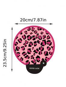 2pcs Leopard Print Folding Fans With Storage Box, Portable Handheld Fan, Suitable For Outdoor, Makeup, Cosplay, Birthday Party, Queueing Scenes, Can Be Used As Princess Gift - Multicolor - View 9