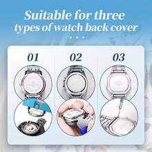 26pcs Watch Repair Tool Set, Includes Watch Battery Replacement Tools, Back Cover Remover, Watch Opener, Stand, Pry Bar, Spring Bar Tweezers, Perfect For Gifting - Watch Repair Tool Kit - View 5