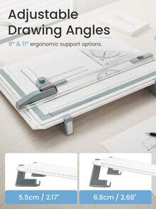 High/Quality Drawing Board Table Desk Board Art Craft Table Adjustable Angle - A3 - View 4