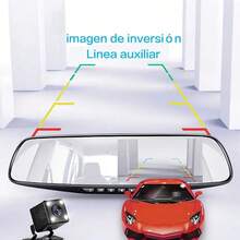 Camara Espejo Retrovisor Frente Y Trasera Auto Full Hd Dvr Ele-gate - A - Ver 6