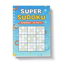 Super Sudoku Game Practice Book - Colorful Space Theme Number Grid Challenge, Cultivate Concentration, Logical Thinking, Patience And Problem-Solving Confidence Through Brain Training Back To School - 超級數獨 - 查看 10