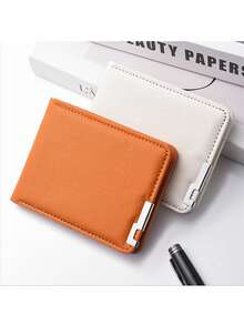 Porta Tarjetas Ultra Delgado con Múltiples Ranuras Billetera de Tarjetas Bancarias Mini Billetera Porta Licencia de Conducir de Una Pieza Funda para Tarjetas de Crédito - Multicolor - Ver 3