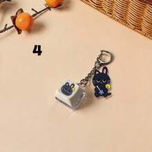RII/ZE Peripheral Stress Relief Keyboard Keychain Jung Sung-Chan So-Hee Oosaki Shotaro Keyboard Pendant Keychain - Multicolor - View 7