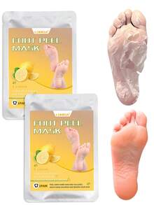 5 Paket Masker Kaki Pelembap, Masker Pengelupas Kulit Kaki untuk Kaki Kering dan Pecah-pecah, Perawatan Spa di Rumah, Kaus Kaki Pelembap untuk Kulit Kering agar Kaki Terasa Lembut dan Halus - View 8