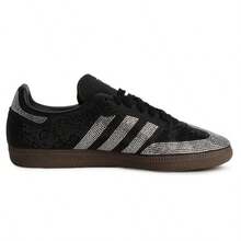 Adidas Samba OG Rhinestone Black Silver (Women's) - Rhinestone Black - View 6