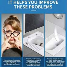 1/2/4pcs Toilet Deodorizer Drain Plug, Prevent Odor And Clogging - Multiple Styles - View 6