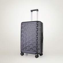 JLY 3-Piece Luggage Set Hard Shell Suitcases ABS+PC, Spinner Wheels, TSA Lock, Lightweight Travel Set - 黑色 - 查看 3