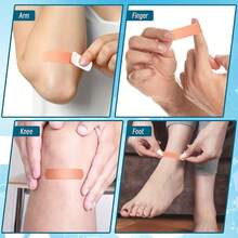 20/60pcs High Elastic Breathable Finger Patches,For Family, Outdoor, Office Essential - Multicolor - View 5