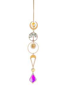 1/6pcs Crystal Rainbow Maker Sun Catcher | Perfect Home Decor, Fall Decoration, Wedding Or Thanksgiving Gift For Girls - Small Tree Of Life - View 12