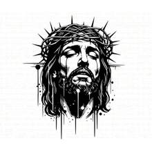 Calcomanía de vinilo transparente troquelada de la corona de espinas y la cruz de Jesucristo premium para ventanas de coche/camión. Resistente al agua y a la intemperie para portátiles. Regalo cristiano duradero y accesorios para automóviles, fácil de despegar y aplicar, sin residuos pegajosos. - A - Ver 15