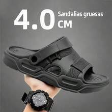 Men Sandals - Dark Grey - View 1