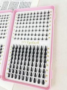 LIMEIKAI 320pcs/32 Rows Cartoon Eyelashes Set, Includes Various Styles Such As Cartoon Eyelash Clusters, Anime Eyelash Clusters, Eyelash Extension Clusters, Natural Style Eyelashes, Fairy Style Eyelashes, Single Strand Cartoon Eyelashes Suitable For Beginners - View 8