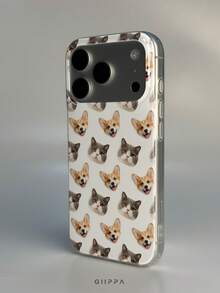GIIPPA 1 buah Casing Ponsel Foto Hewan Peliharaan Kustom, Cocok untuk 17/16/15/14/13/12/11 Pro Max, Hadiah Ulang Tahun, Hadiah Hari Ibu - MultiWarna - View 3