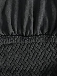 1 buah Sarung Kursi Kantor Motif Jacquard Garis-garis Polos, Elastisitas Tinggi, Bernapas, dan Anti Selip! Gaya Minimalis, Sarung Kursi Anti Debu dan Noda, Melindungi Kursi Kantor dengan Nyaman untuk Duduk Lama, Universal untuk Kursi Komputer Rumah - MultiWarna - View 6
