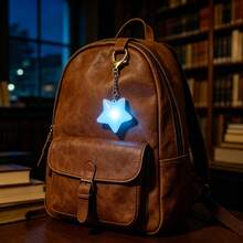 USB Rechargeable Mini Star-Shaped Touch Sensor Night Light - Auto-Sensing Bag Light, Portable Travel Keychain Pendant Light, Handheld Star-Shaped Lamp, Star Design, Suitable As Romantic And Thoughtful Valentine's Day, Mother's Day, Friend Birthday Gift - White Star - View 10