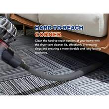 ENSSU 適用於 V7/V8/V10/V11/V12/V15 的彈性吸塵器軟管配件組，汽車座椅、烘乾機排氣口及狹窄空間清潔工具，禮物、贈禮、慶祝 - 查看 8
