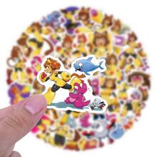 55入 Gameoverse 動漫塗鴉貼紙，黃色 Gameoverse 動漫周邊裝飾禮物，趣味 Gameoverse 手帳貼紙，適用於水杯、電腦、筆電、手機、行李箱、筆記本、冰箱等 - 黃色 - 查看 6