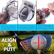 Golf Ball Line Marker Tool, Putter Alignment Line Marker Tool, Golf Ball Line Marker Tool, Unisex - Multicolor - View 6