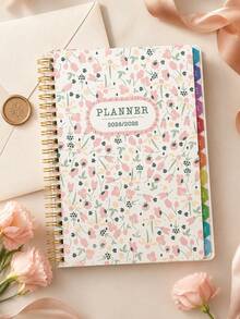 Trees 2026–2028 24 Monthly Planner, 1 Of 2 Year Weekly & Monthly Calendar Planner,Includes Monthly Overviews With Notes,Perfect Planner For Productivity, Appointments & Goal Setting, Back To School Supplies Office Desk Accessories - Pink - View 5
