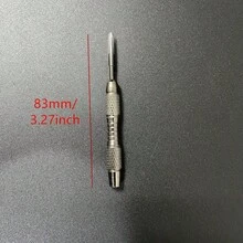 Easytoday 新款 6 件組 18g/0.63oz 精緻雕花鐵製飛鏢針尖 創意娛樂飛鏢配件 - 灰色 - 查看 3