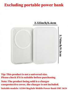Funda de teléfono con carga magnética compatible con iPhone - Cubierta protectora suave de TPU resistente a caídas, compatible con | Textura mate & cierre (Batería no incluida), a prueba de golpes - Multicolor - Ver 3