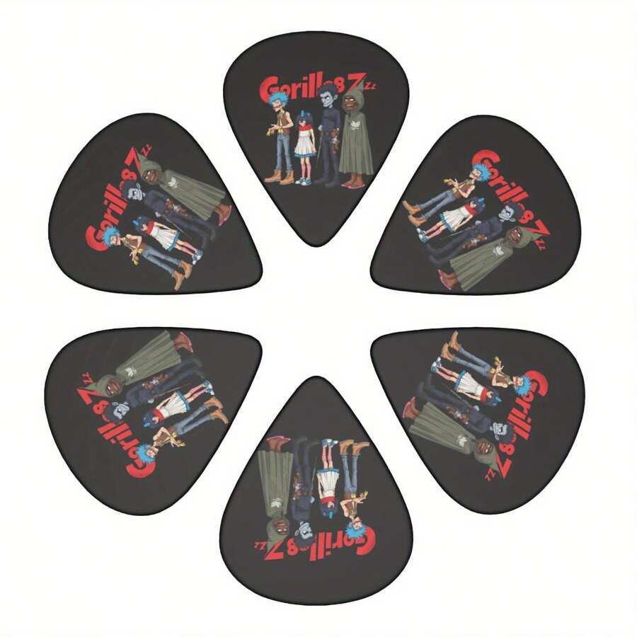 6pcs Premium Guitar Picks Set - 3 Thicknesses (0.46mm, 0.71mm, 0.96mm), Suitable For Acoustic Guitar, Electric Guitar And Ukulele - Durable Heart-Shaped Design, Smooth Edges, Vibrant Mixed Colors - Ideal Gift For Musicians (Birthday/Christmas/Anniversary) Guitar Accessories - Multicolor - View 1