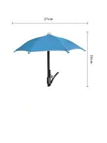 Mini Outdoor Phone Sunshade Umbrella With Universal Clip, Anti-Glare Sunshade Cover, UV Protection, Essential For Outdoor Activities, Suitable For All Smartphones, Protects Phone From Rain And Sunlight, Travel Essential, Outdoor Sports, Learning, Beach Travel, Holiday Essential - Multicolor - View 19