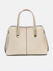 Dedoo Light Luxury Fashion Versatile Multi-Compartment Large Capacity Handbag & Crossbody Bag - Beige - View 2