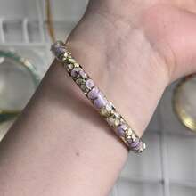 1pc Vintage Palace Style Bohemian Hand-Painted Colorful Enamel Cloisonné Bracelet, Suitable For Women And Girls Jewelry - Double Teardrop Bracelet - View 20