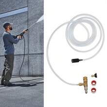 4000PSI Chemical Injector Kit, Chemical Injector Kit For High Pressure Washer, Chemical Injector Kit With 3/8 Inch Quick Connect - 1 - View 1