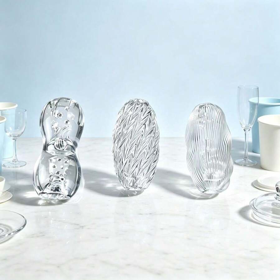 High-End Party Cup, Suitable For Daily Use, Party Events, Holiday Gifts, Premium Transparent Cup - A - View 1