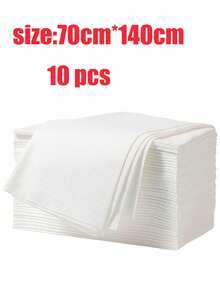 30/20/10/5pcs Disposable Bath Towels For Hotel & Travel - Individually Wrapped Compressed Towels, Thickened Rectangular Portable Towels, Suitable For Gym, Spa, Emergency Kit - Compact & Hygienic - White - View 12