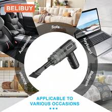 belibuy Portable Vacuum Cleaner - Green - View 5