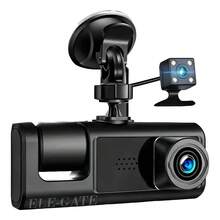Dual Camera Exterior Interior Rear DVR Car Auto Black Color Ele-Gate - A - View 10