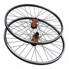 Bicycle Mountain Bike 27.5 Mountain Bike Wheels Front And Rear Wheels Rim Disc Brakes - - Default - View 7