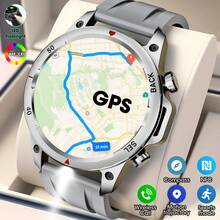 Hwagol 1.53 Inch Women's Smart Watch For Men Women (Answer/Make Calls) Men's Smart Watch With Sport Mode, Sleep Tracker, Pedometer,Custom Wallpaper Fitness Tracke Smartwatch Compatible Android IOS 410 MAh BatteryDK68 - Grey - View 2