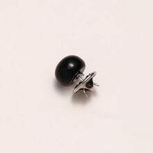 1/4/12/20pcs Seamless Pearl Vintage Decorative Covered Button Brooch, Shirt Brooch Button Clothing Decoration Fashion - Pearl 4 Colors - View 12