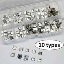 100 Pcs Micro MINI USB Female Connector USB Connector For Home Appliances - View 8