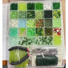 5500 PCS DIY Beaded Plant Kit, Forever Plant Beaded Leaf Flower Beads Plant Making, Crystal Jewelry Beads For Plants Jewelry Making And DIY Crafts - 5500 PCS DIY Beaded Plant Kit - View 7