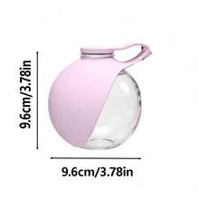 1pc Portable Pet Water Bottle, Hanging Ball-Shaped Refillable Folding Water Dispenser, Outdoor Cat And Dog Water Bowl, Feeding Water Bottle, Outdoor Water Storage Tool - Multicolor - View 8