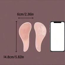 Ergonomic Design, One Reverse Headpiece, One Door-Style Design And Fashionable Design, Marble Massage Soft Bristles, Smooth Hair Without Tangling, Hair Care And Protection - Multicolor - View 4