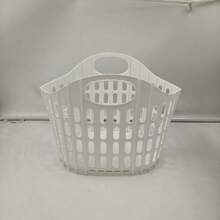 Foldable Large Capacity Laundry Basket With Handle, Can Be Used As Plush Doll Storage, Foldable Laundry Basket, Suitable For Bedroom/Laundry Room, Space-Saving Wall-Mounted Storage Bin - Multicolor - View 10