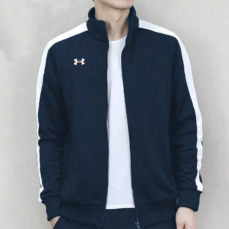 UNDER ARMOUR Men's Training Jacket Sports Outerwear - College Blue - View 1