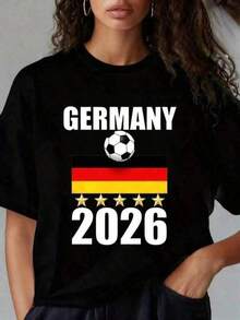 Women Sports Tees & Tanks - Black - View 1